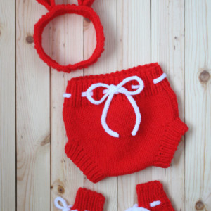 Bunny Diaper Set - Made-to-Order