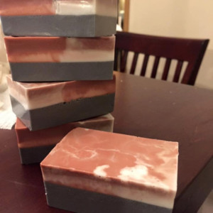 Charcoal and Rose Clay Spa Bar