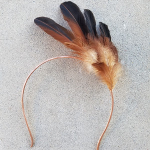 Fanned Feather Headband