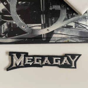 Megadeth Megagay Gay Embroidered Iron On Applique’ Patch for Eddie Munson's Vest