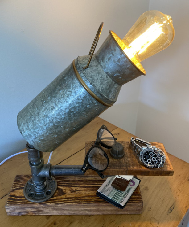 Steel Pipe Lamp