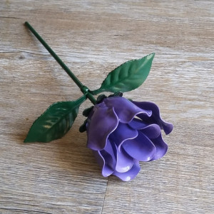 Purple Steel Rose