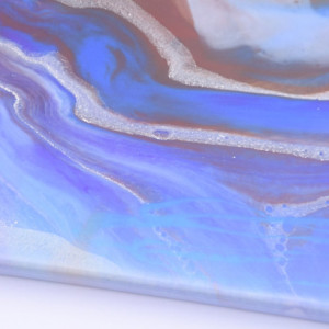 Water and Sky - Resin Painting on Canvas