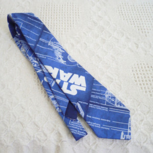 Star Wars Blueprint Necktie