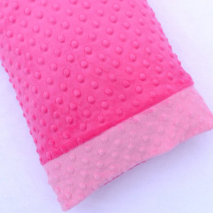 Pillowcase - Travel Pillowcase - Minky Pillowcase - Kids Gift - 12x16 Pillowcase - Pillow Cover - Pink Pillowcase- kids bedding - 12 x 16