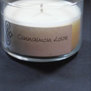 Cinnamon Love 4oz Scented Candle by Sweet Amenity Fragrances