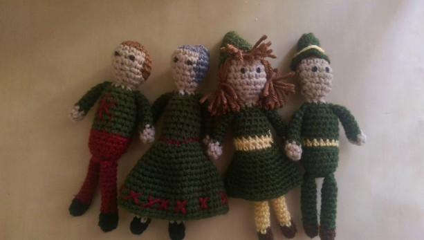 Set of 4 Kindness Elves!