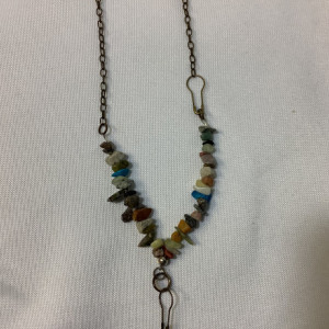 Chip beaded necklace 