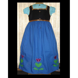 Princess Ann Inspired Dress-Sizes 2T to Girls size 8-Made to Order