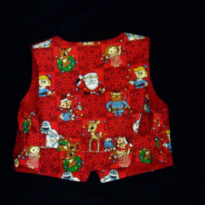 NEW Boy's Formal Vest Custom Size (any fabric you choose)