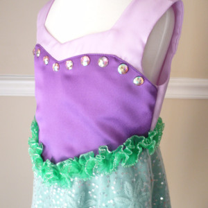 Little Mermaid Dress for Girls 1T-4T