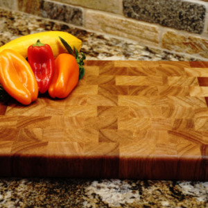 Hand Made, End Grain, Beech Cutting and Bread Board, Sustainably Collected and Created