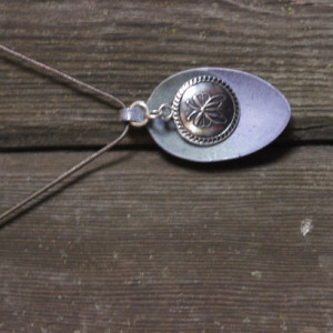 upcycled spoon necklace
