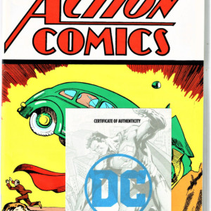 ACTION COMICS 1938 DC CERTIFIED SUPERMAN#1 9.9