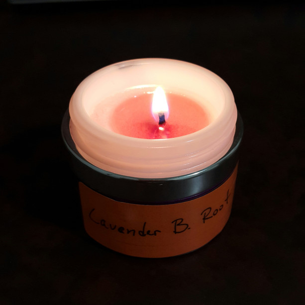 3 Organic Scented Candles