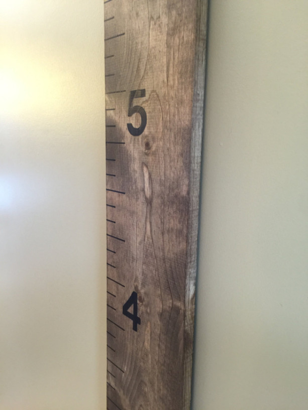 Wooden Growth Chart | Handcrafted Wood Designs | Baby Shower Gift | Rustic Growth Chart | Height Chart | New Baby | Kids Height Ruler