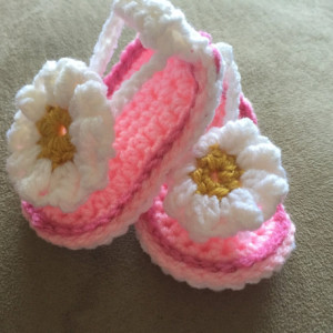 Spring flower baby set blanket, hat, and sandals
