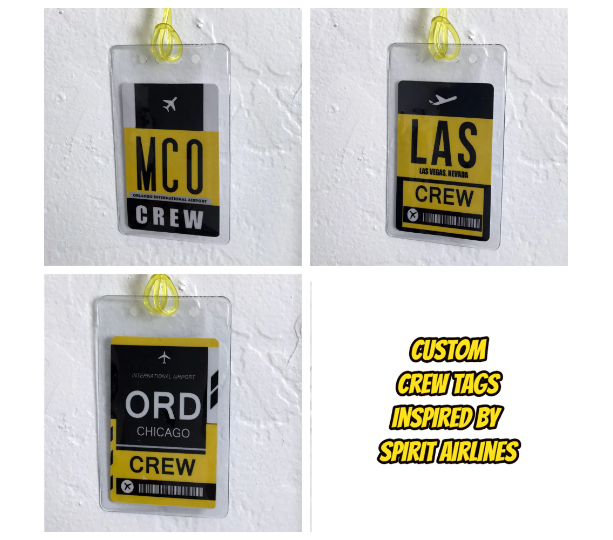 Personalized City Code Luggage Tag inspired by Spirit  Color Palette