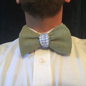 Blue gingham bow tie, tan bow ties, floral bow tie, self tie bow ties, reversible bow ties, magnet ties, groomsmen ties, wedding accessories
