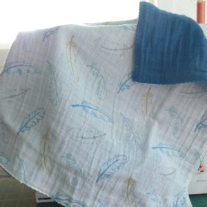 Baby gift...baby blanket- toddler blanket- tag along blanket-18"×18"