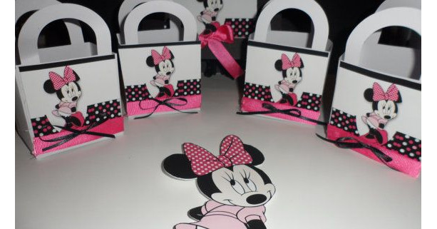 Minnie Mouse Favor Box