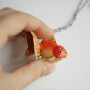 Goldfish Necklace - MADE TO ORDER