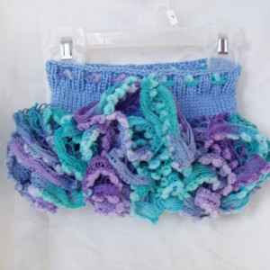 Ruffle Skirt, Knit Baby Skirt, Infant, Newborn, Photo Prop, Tutu Skirt, Blue, Purple, Emerald Green