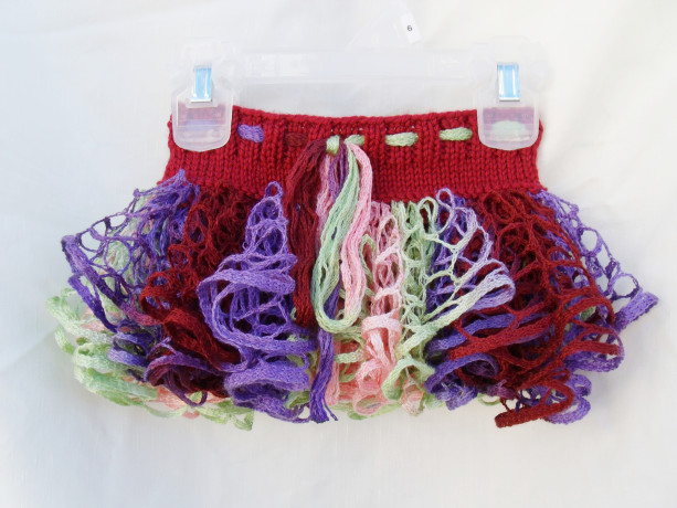 Ruffle Skirt, Knit Baby Skirt, Infant, Newborn, Photo Prop, Tutu Skirt, Jewel Tones, Burgundy, Purple, Green, Pink