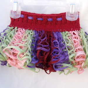 Ruffle Skirt, Knit Baby Skirt, Infant, Newborn, Photo Prop, Tutu Skirt, Jewel Tones, Burgundy, Purple, Green, Pink