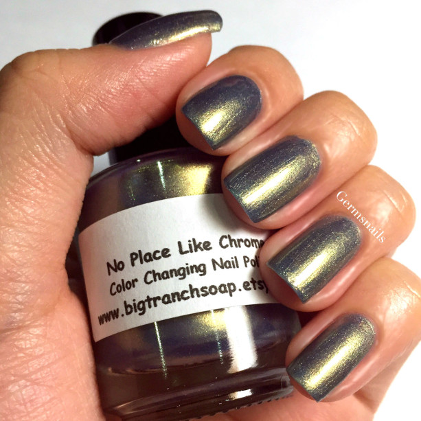 Nail Polish - Multichrome- Color Shifting - "No Place Like Chrome" - Hand Blended - 0.5 oz Full Sized Bottle
