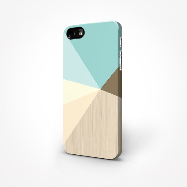 Pastel Geometric Minimalist 3D Case - iPhone 5/5S 3D Case