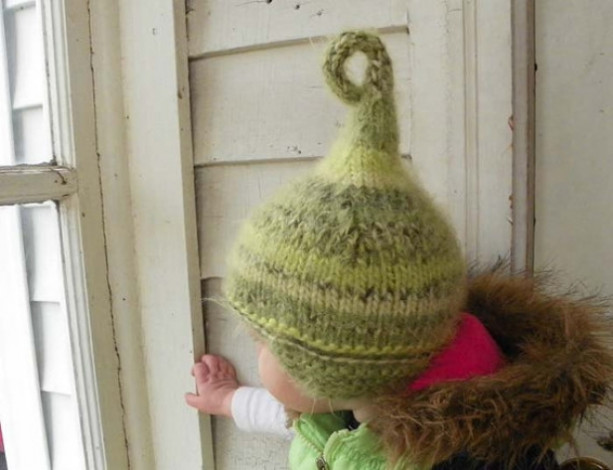 Elf Baby Hat, Pixie Baby hat