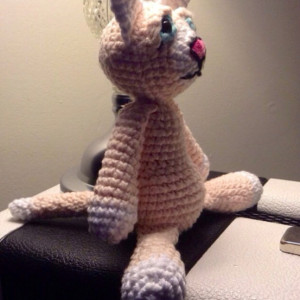 Cool Cat - Crochet Plush Doll - Scent Infused - Aromatherapy