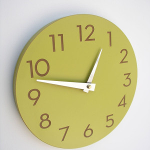 Modern Numbers Clock