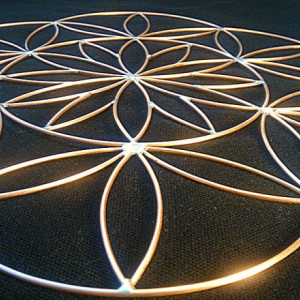 flower of life meets egg of life meets crop circle