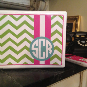 Chevron patterned - Colorful, Custom laptop decals