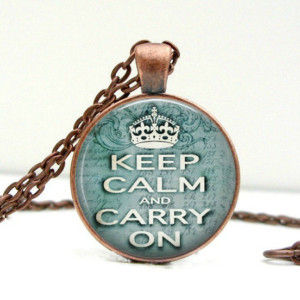Keep Calm Necklace