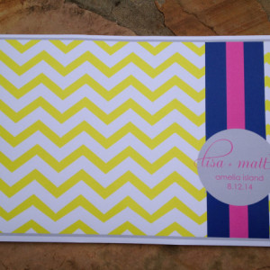 Colorful Custom placemats for special occasions