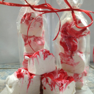 Peppermint marshmallows / hot chocolate / unique / gluten free / fun / different /  gift / present / favor / s'more