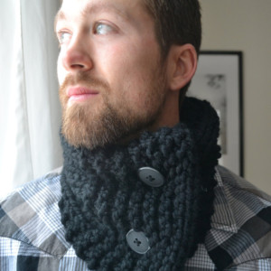 Men's Handknit Cowl | Neckwarmer | For Him