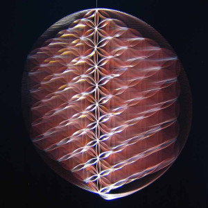 flower of life in copper, larger version