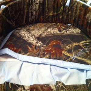 SPECIAL*****Camo**** 3 piece crib set-***SALE*****Custom made to order- you choose your camo pattern