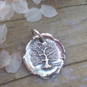 Insignia / Fine Silver Pendant - Tree of Life