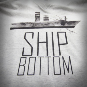 T Shirt Urban V Neck Ship Bottom White