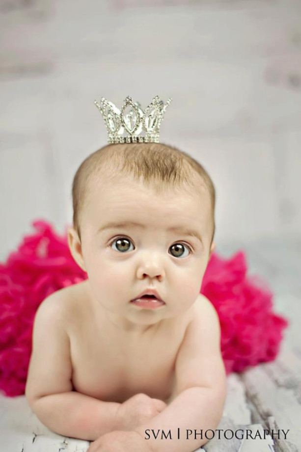 Newborn Crown- Photography Prop, baby crown, newborn princess, princess prop, newborn crown prop, baby princess, baby crown, baby tiara