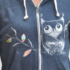 Women Owl  hoodie