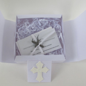 Sentimental Expressions Religious Events Boxes- 10 quotes and sayings on individual cards, elegantly wrapped in a beautiful designed package