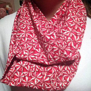 Peppermint Infinity Scarf