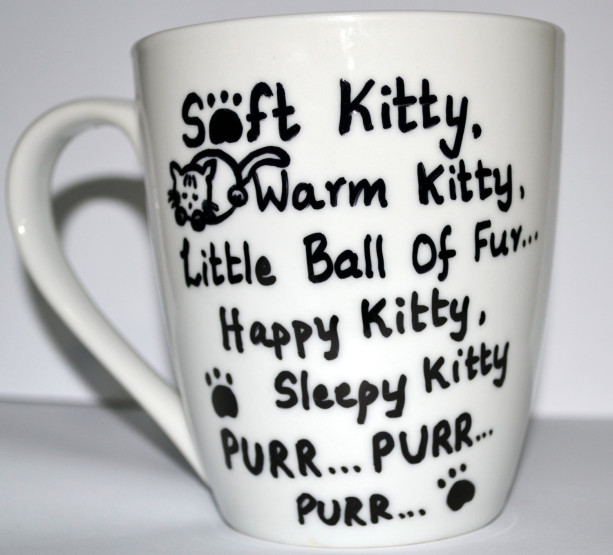 Soft Kitty Warm Kitty Sheldon Quote Coffee Mug For The Big Bang Theory Lovers, White 10 oz