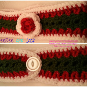 Crochet Ear warmer- Winter ear warmer- Winter accessories- Warm- Crochet accessories- Crochet hair accessories